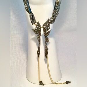 Miss Havisham Alexis Bittar Crystal Lariat Necklace
